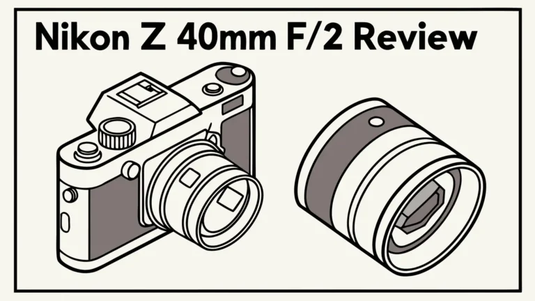 Nikon Z 40mm f/2 Review: Is It Worth Trying?