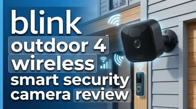 Blink Outdoor 4 Wireless Smart Security Camera Review 2026: Worth Buying?