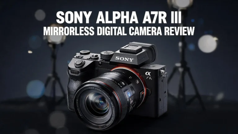 Sony Alpha A7R III Mirrorless Digital Camera Review 2026: Worth Buying?